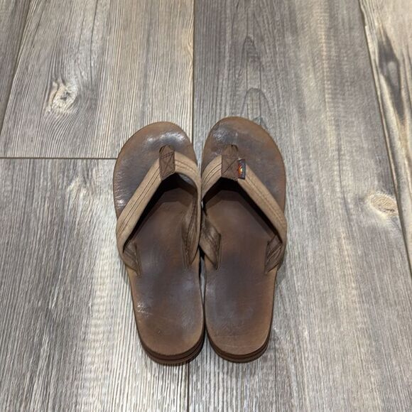 Rainbow Sandals Leather Double Layer Arch Support with a 1” Strap - Picture 2 of 8